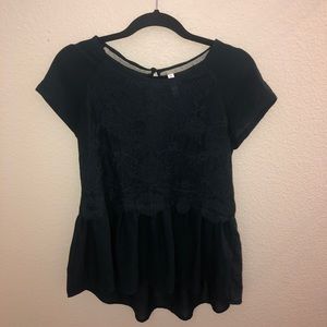 Green Lace Detailed Blouse!
